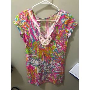 Lilly Pulitzer T-shirt Dress (MEDIUM)